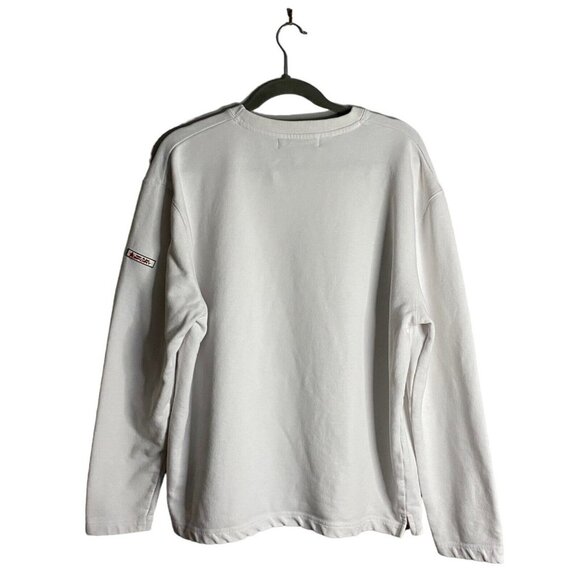 Mac & Jac Sport Women's White Crewneck Sweatshirt - Picture 7 of 9